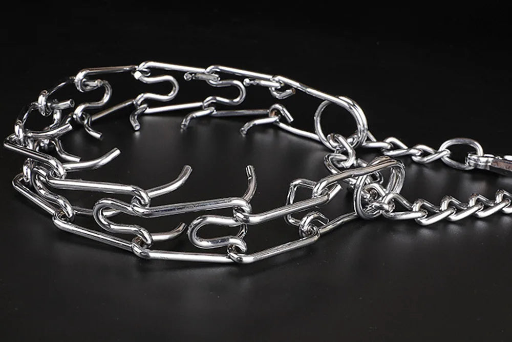 BLYNTRA Adjustable Pinch Collar with Safety Snap – No-Pull Training BLYNTRA