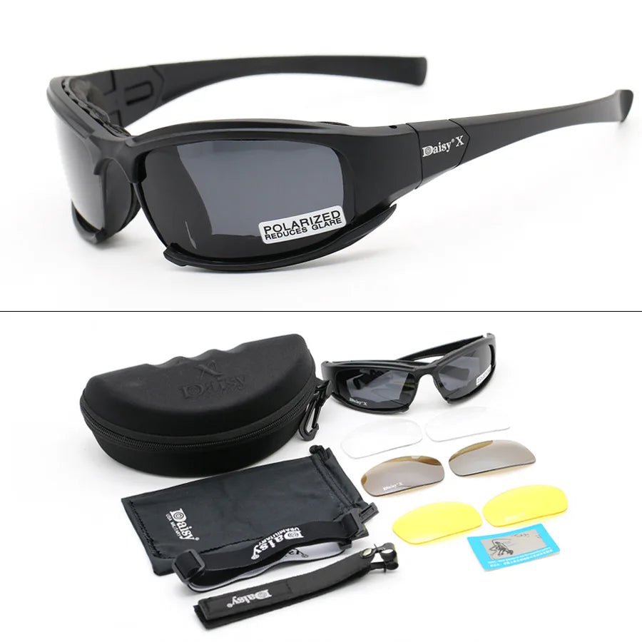 X7 Tactical Polarized Sports Sunglasses BLYNTRA
