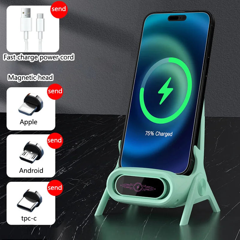 3-in-1 Fast Charger Mini Chair Phone Stand BLYNTRA