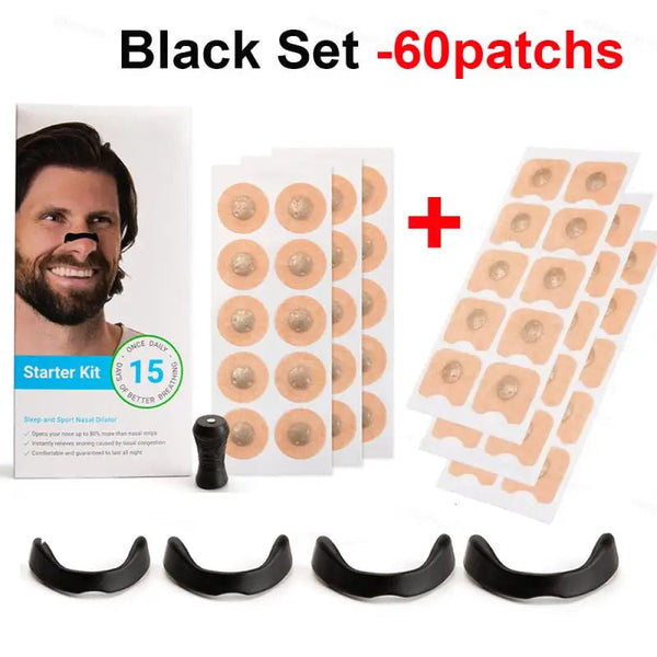 15Pairs Sport Nasal Strips Magnetic Nasal Breathing Dilator Kits Increase Air Intake Sleeping Nose Breathe Strips Nasal Dilators BLYNTRA