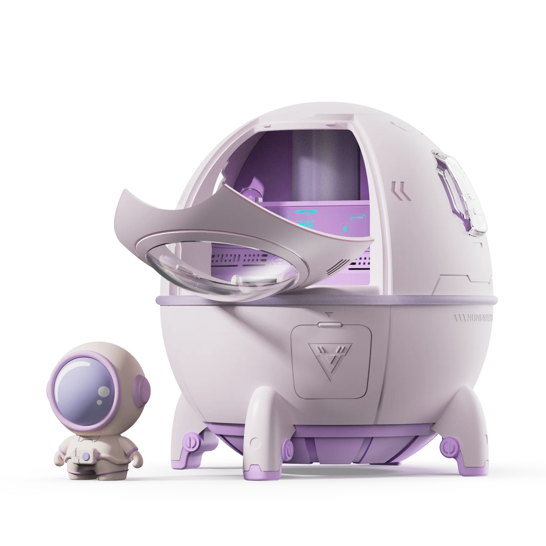 Portable Astronaut Humidifier with LED Light & Aroma Diffuser by BLYNTRA BLYNTRA