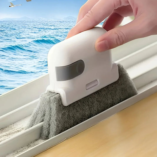 3pc Window Cleaning Brush Windowsill Groove Deadend Cabinet Crevice Brush Removable Household Multifunctional Cleaning Tools SHOPPING HUB
