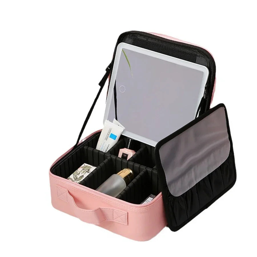 Smart LED Makeup Case with Mirror BLYNTRA