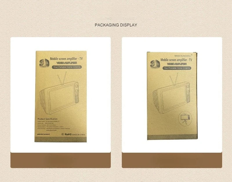 BLYNTRA Retro TV Phone Amplifier – Anti-Blue Light Display Stand BLYNTRA