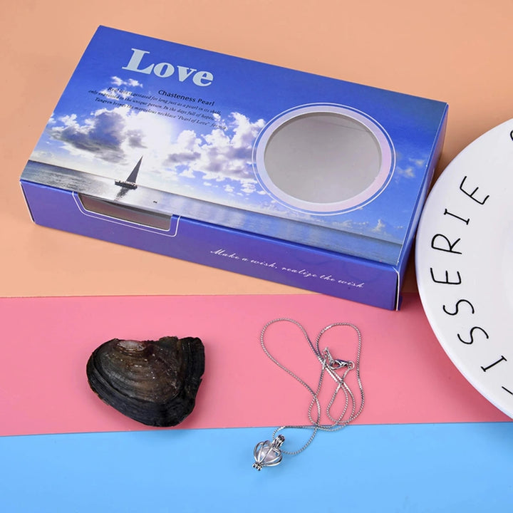 Wish Pearl Necklace Kit Innovative Wish Pearl Necklace Kit With Pendant Cage Monther's Day Valentine's Day Christmas Gifts BLYNTRA