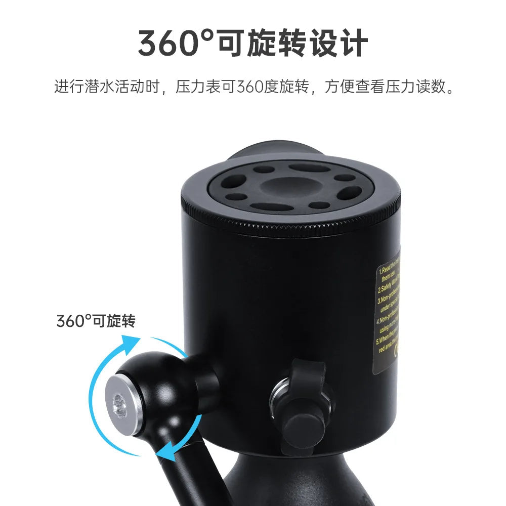 Snorkeling Mask with Mini Scuba Oxygen Tank BLYNTRA