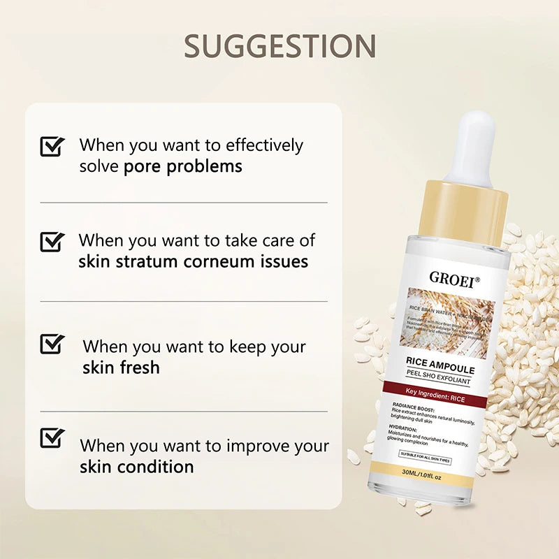 Glow Rice Ampoule Essence – Hydrating & Repairing BLYNTRA