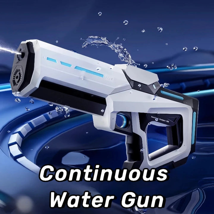 Electric Water Guns for Children Fully Automatic Water Absorption Continuous Launch Watergun Summer Outdoor Beach Toys for Kids BLYNTRA