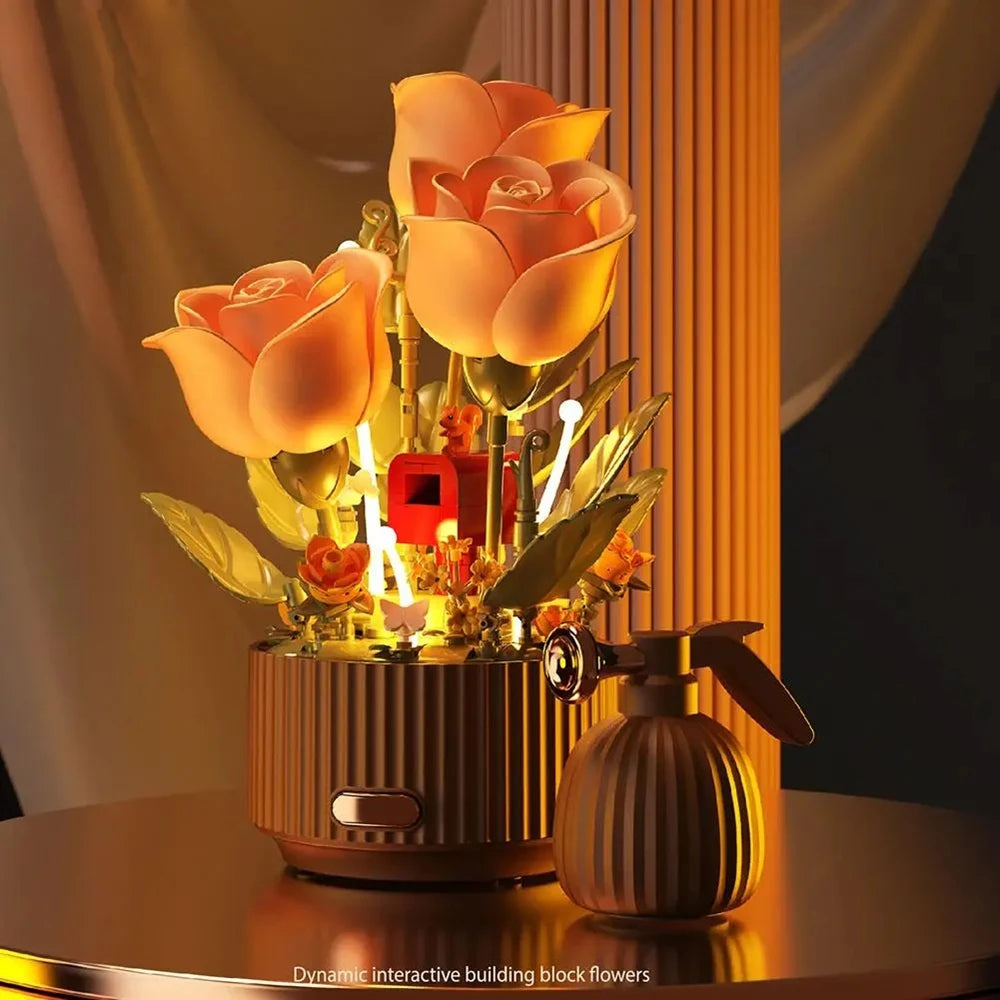 BLYNTRA Interactive Blooming Flower Lamp – One-Click Dynamic Night Light Gift BLYNTRA