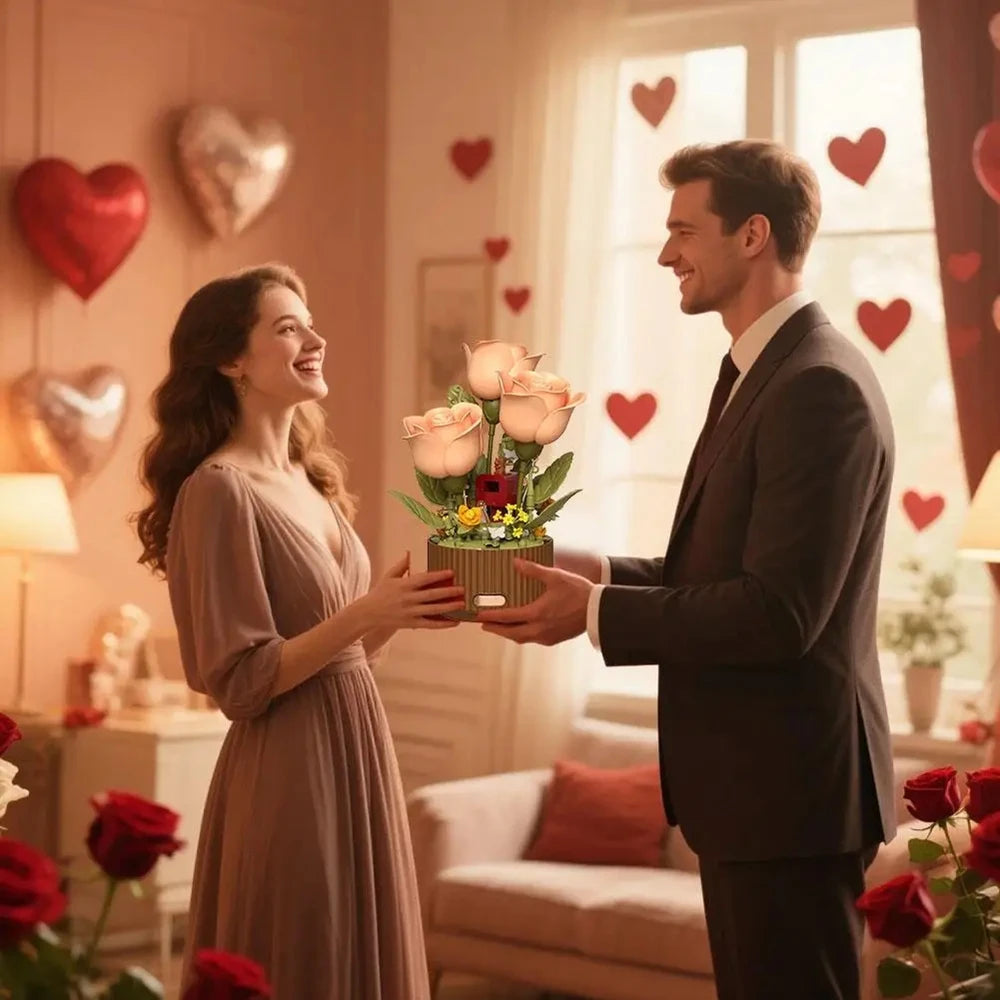 BLYNTRA Interactive Blooming Flower Lamp – One-Click Dynamic Night Light Gift BLYNTRA