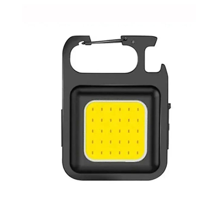 Super Bright Keychain Flashlight Mini COB Portable Work Light USB Rechargeable Outdoor Camping Fishing Pocket Lamps With Magnet BLYNTRA