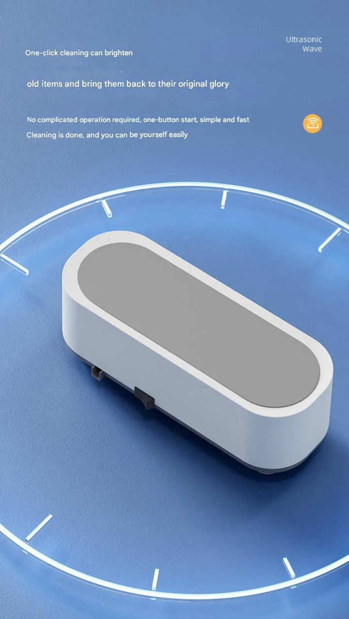 New Ultrasonic Eyeglass Cleaner Multifunctional Vibration Glasses Cleaning Machine USB Rechargeable Mini Washing Machine Jewelry SHOPPING HUB
