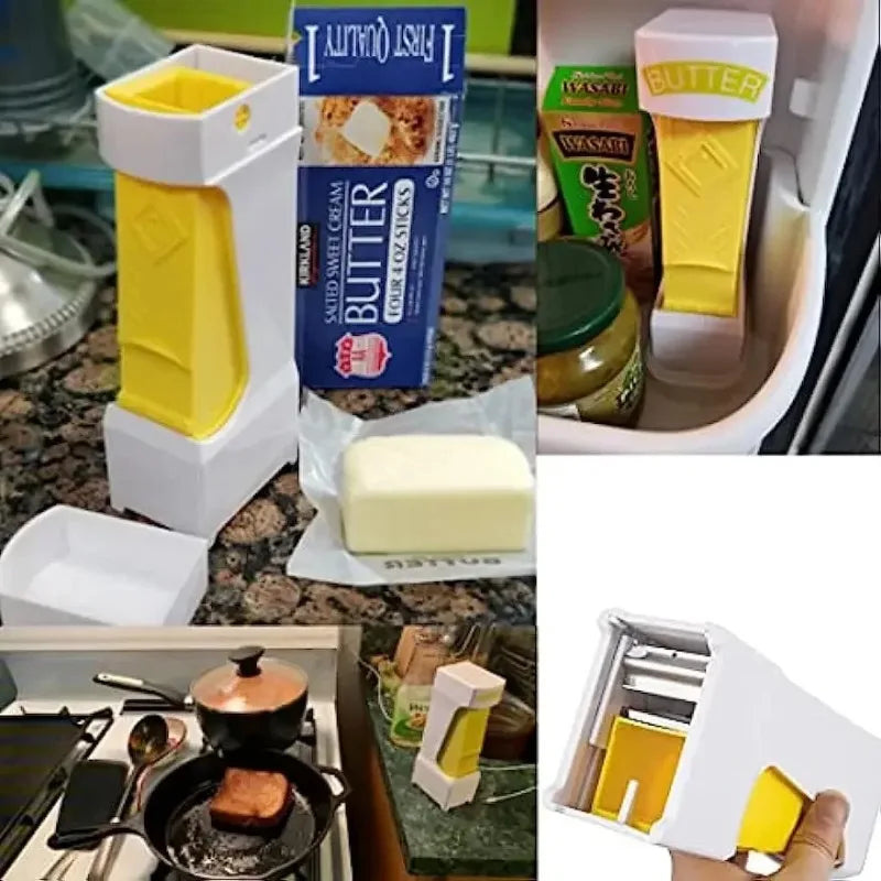 BLYNTRA Portable Butter Slicer – Automatic Cheese & Butter Dispenser Tool BLYNTRA