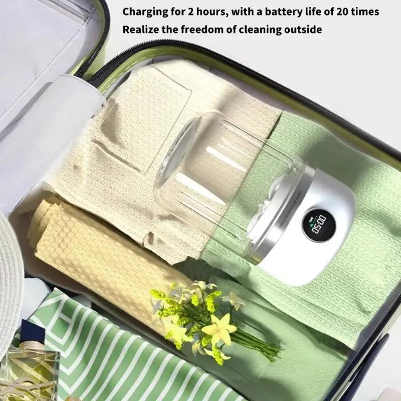 BLYNTRA Portable Travel Washer – Rechargeable & Compact Laundry Tool BLYNTRA