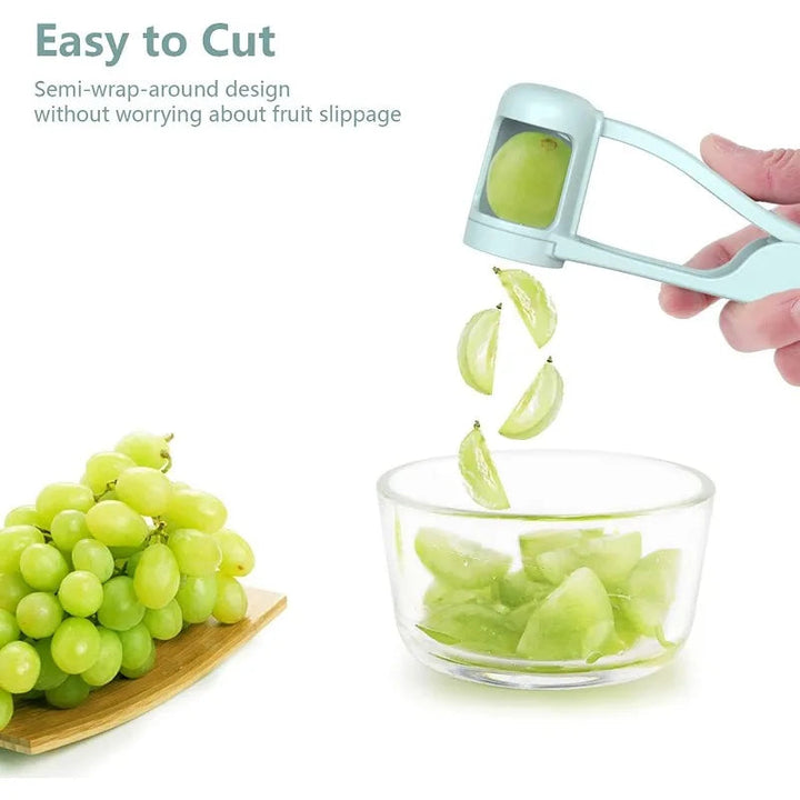 Tomato Slicer Cutter Grape Tools Cherry Fruit Salad Splitter Artifact For Toddlers Kitchen Accessories For Baby Fruit Cut Gadget BLYNTRA