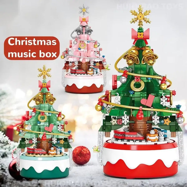 Mini Xmas Tree Building Set (418 PCS) – BLYNTRA DIY Model Toy