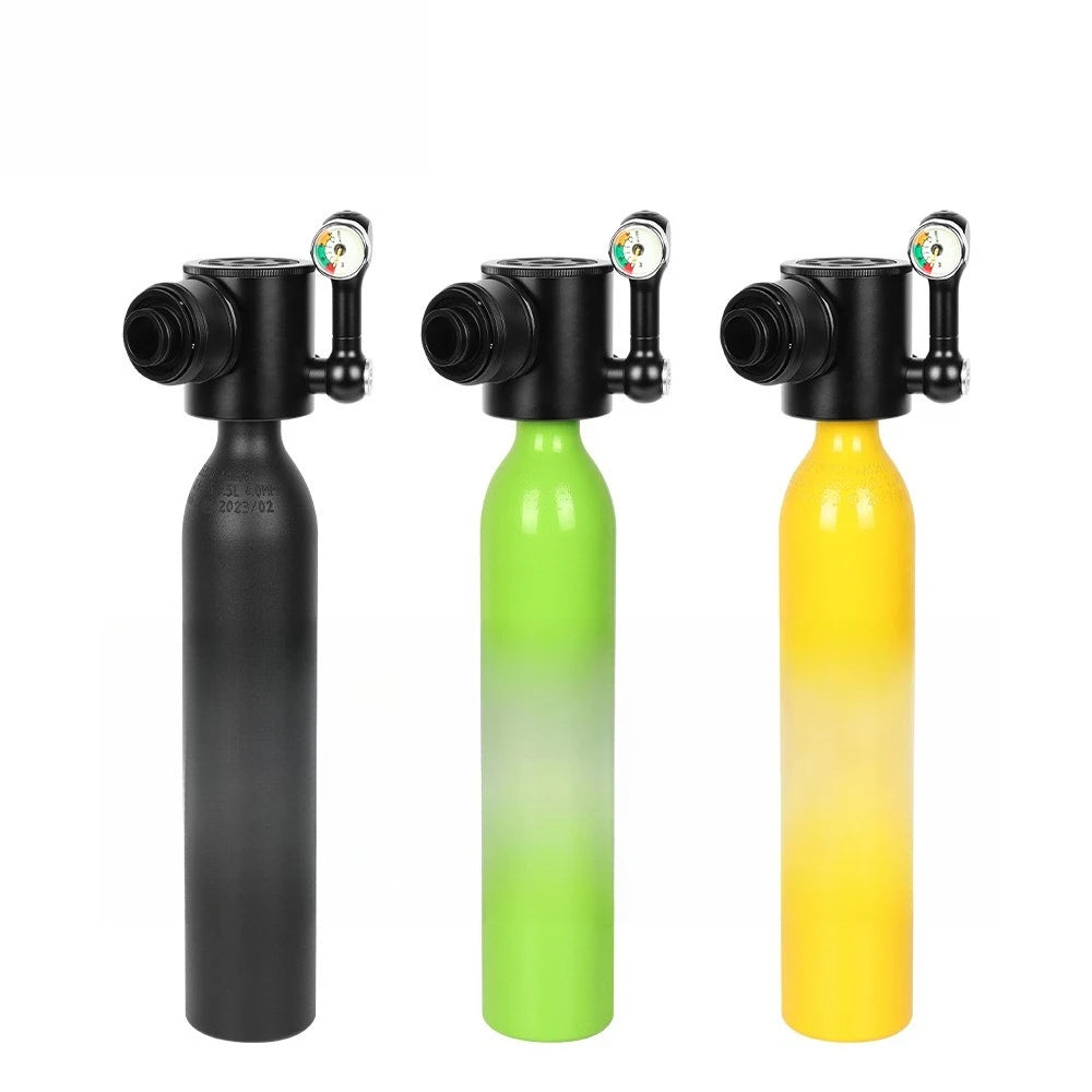 Snorkeling Mask with Mini Scuba Oxygen Tank BLYNTRA