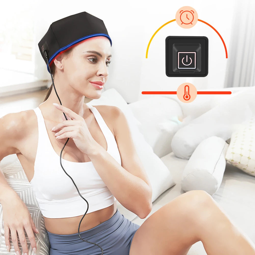 TheraGlow Red Light Hair & Scalp Therapy Helmet SHOPPING HUB