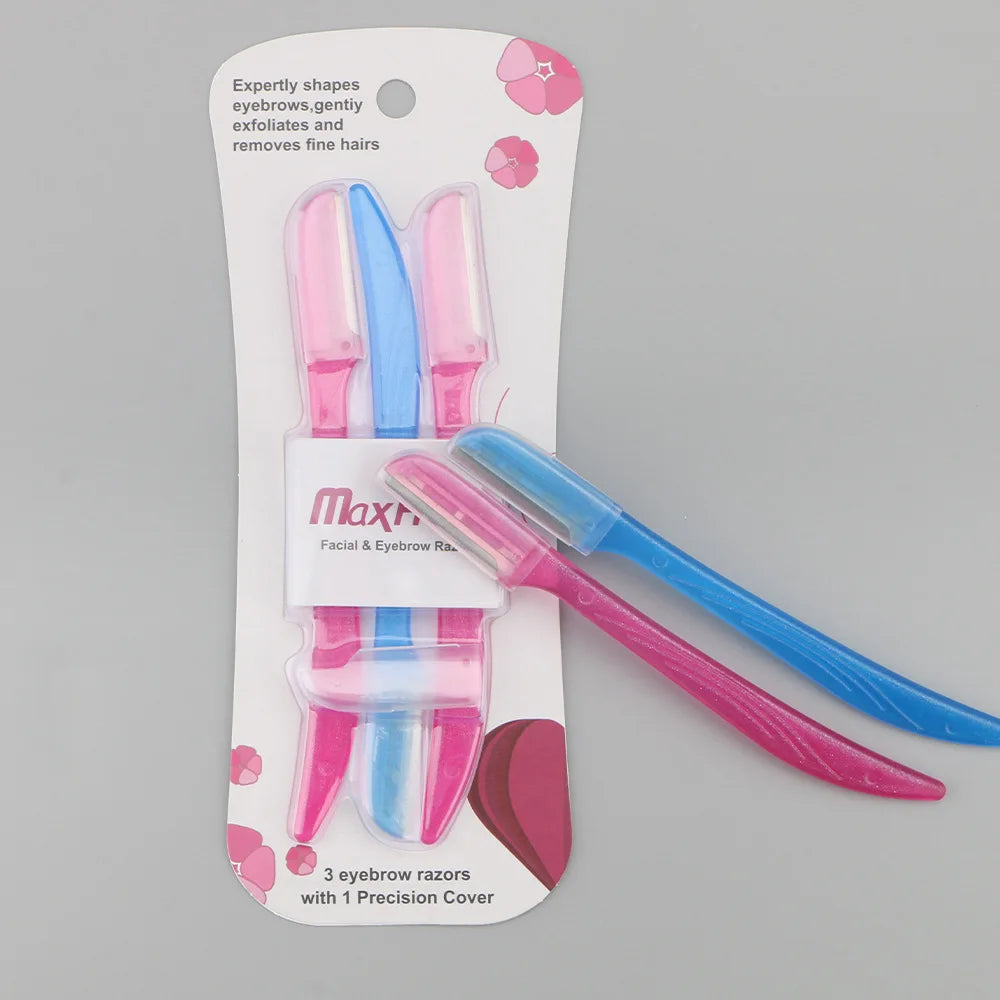 GlowTrim Precision Face Razors (3-Pack) SHOPPING HUB