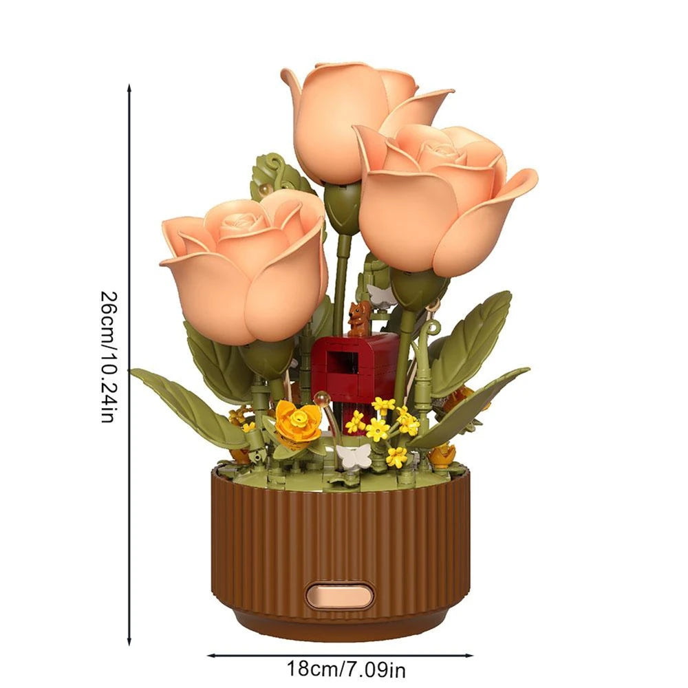 BLYNTRA Interactive Blooming Flower Lamp – One-Click Dynamic Night Light Gift BLYNTRA