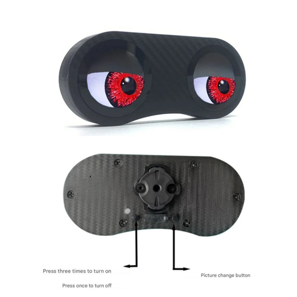 BLYNTRA Animated Devil Eyes Motorcycle LED Tail Light – Smart WIFI Control BLYNTRA