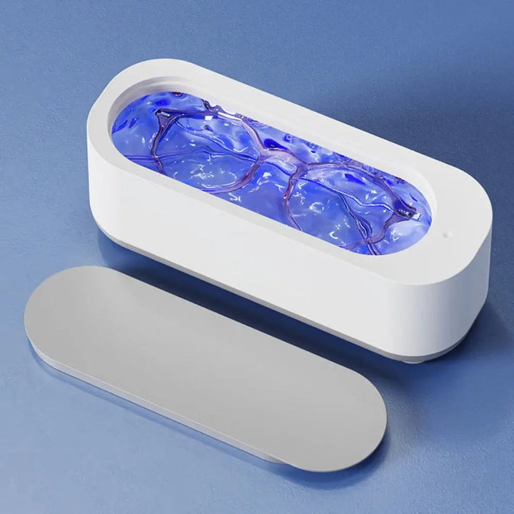 New Ultrasonic Eyeglass Cleaner Multifunctional Vibration Glasses Cleaning Machine USB Rechargeable Mini Washing Machine Jewelry SHOPPING HUB