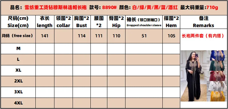 NoorLuxe Diamond Abaya Set SHOPPING HUB