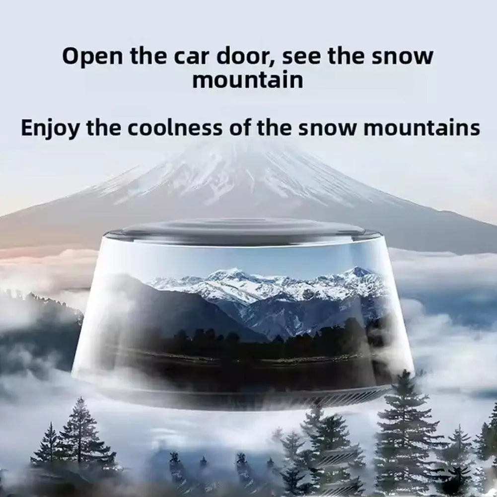 BLYNTRA Smart Car Fragrance Diffuser – Snow Mountain Mist with Lights BLYNTRA