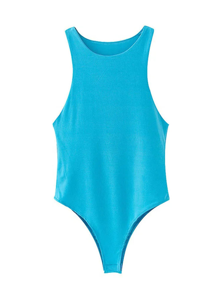 summer solid sexy bodycon women bodysuits female 4 color green slim casual  bodysuit chic lady club short playsuits femme BLYNTRA