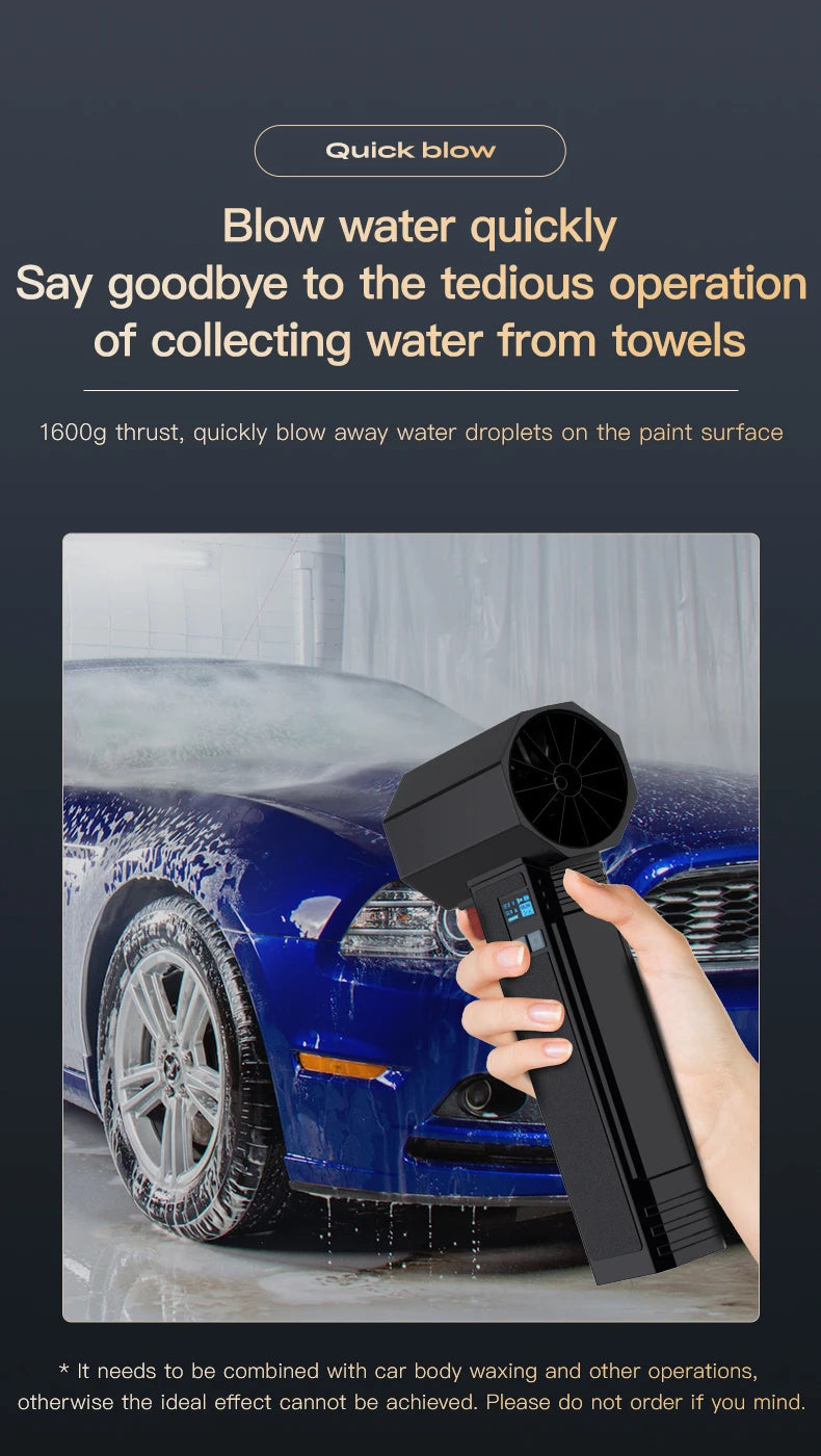 TurboBlaze High-Speed Car Air Blower BLYNTRA