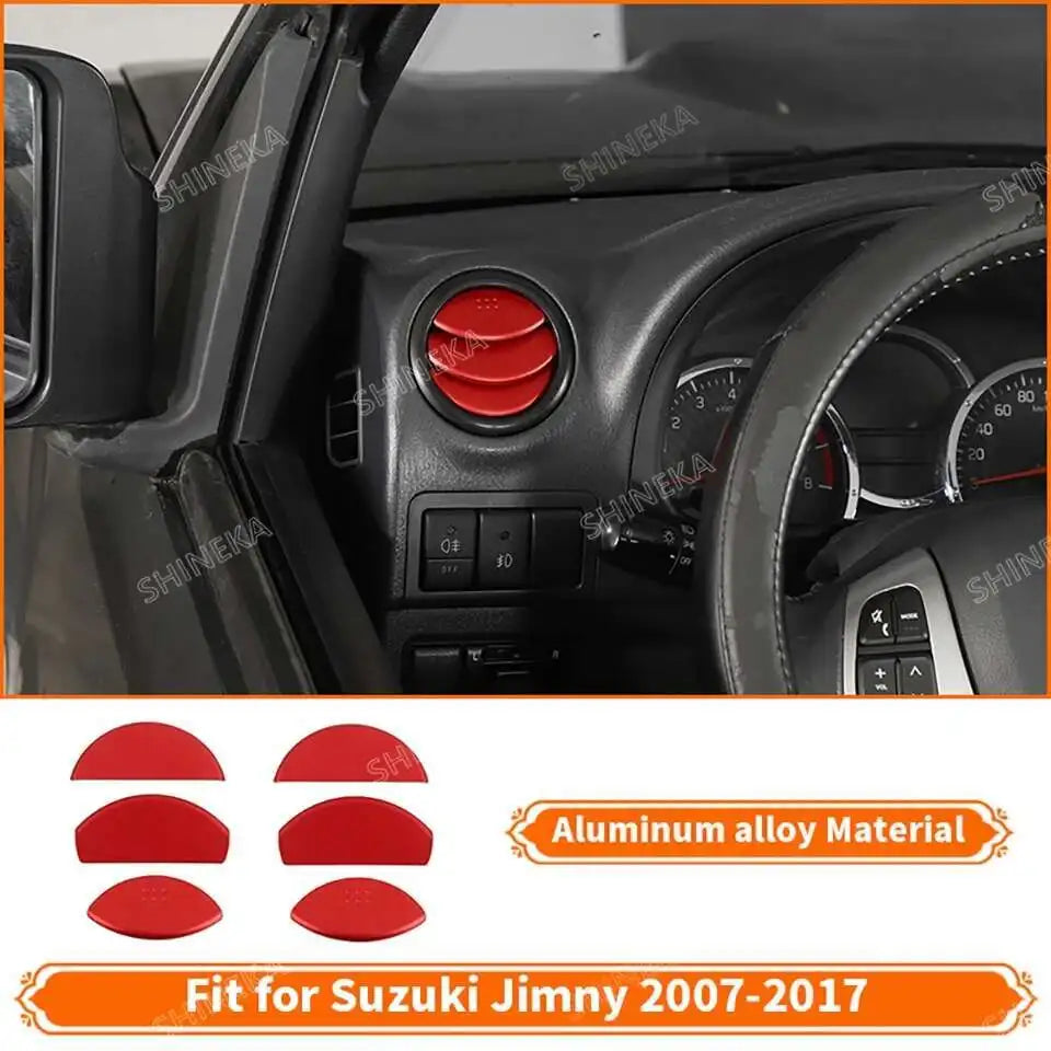 SHINEKA Red Trim Kit for Suzuki Jimny 07–17 BLYNTRA