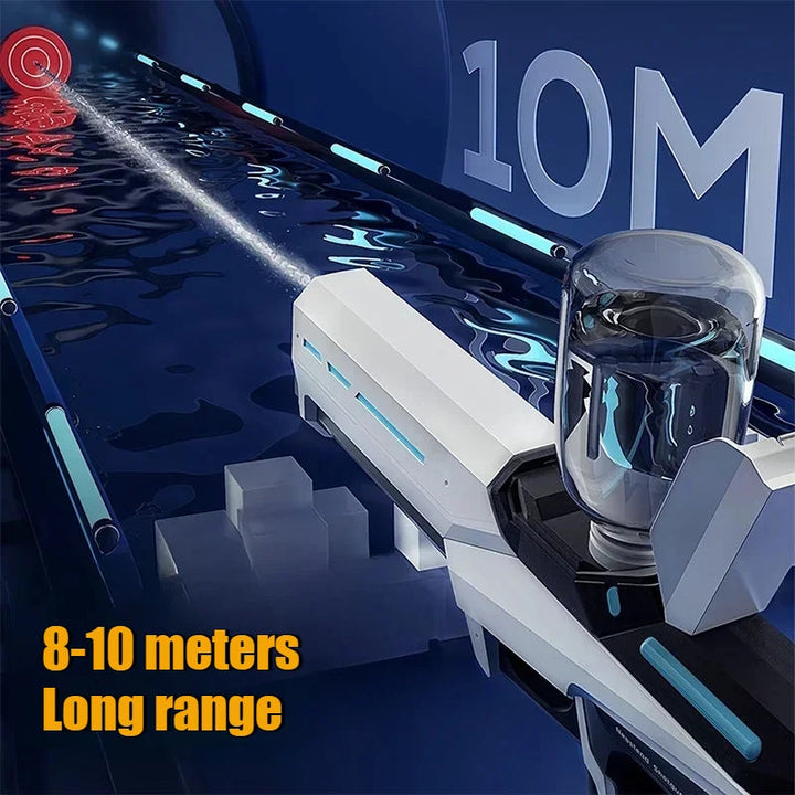 Electric Water Guns for Children Fully Automatic Water Absorption Continuous Launch Watergun Summer Outdoor Beach Toys for Kids BLYNTRA