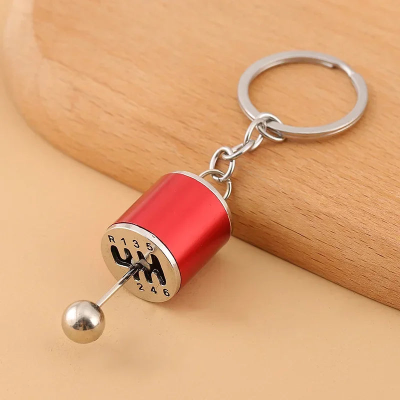Creative Gear Head Keychain Speed Gearbox Keyring for Car Key Turbo Hub Brake Disc Pendant Shock Absorber Keys Holder Chain Ring BLYNTRA