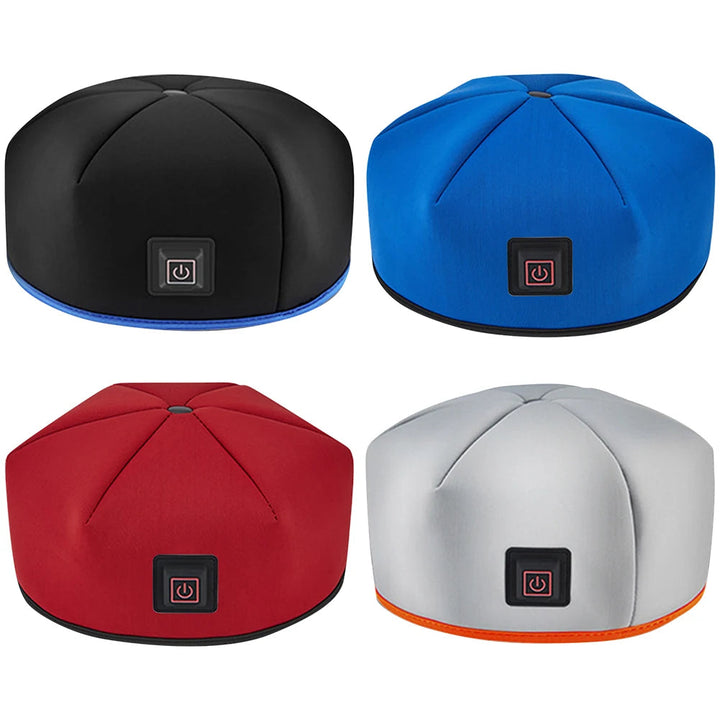 Red Light Therapy Hat Treatment Helmet Anti Hair Loss Anxiety Stress Relief Head Pain Hat Scalp Relax Massager Helmet for Hair SHOPPING HUB