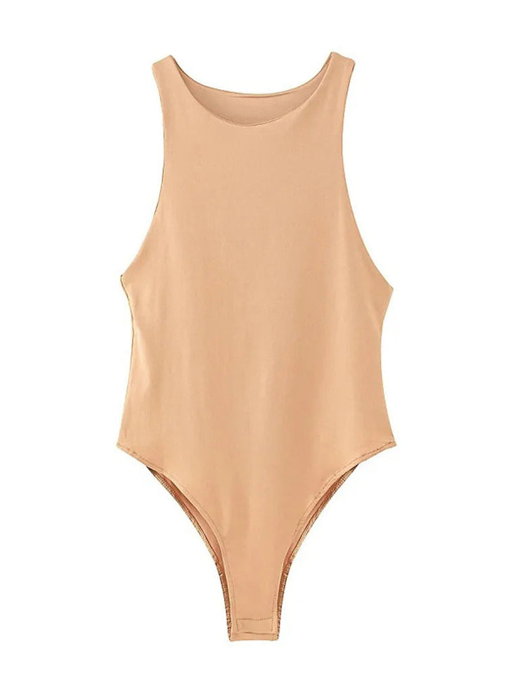 summer solid sexy bodycon women bodysuits female 4 color green slim casual  bodysuit chic lady club short playsuits femme BLYNTRA