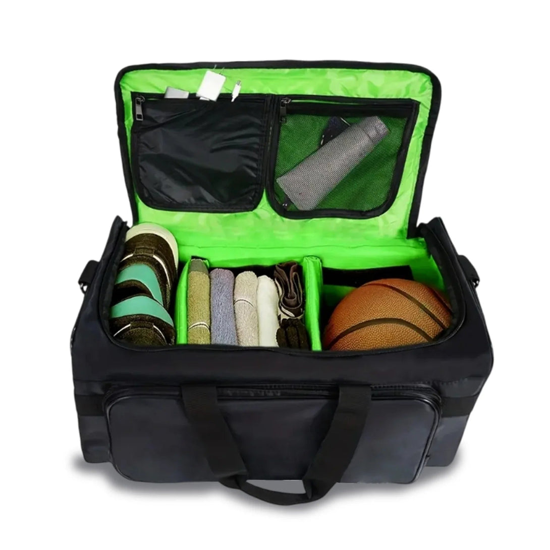 Large Sports Duffel Bag With Shoe Compartment BLYNTRA