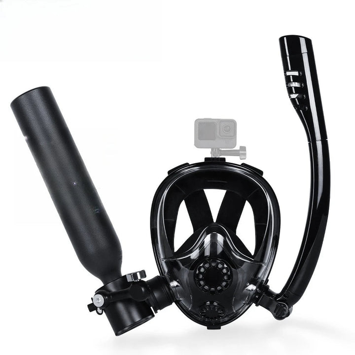 New snorkeling mask, scuba oxygen bottle underwater breathing diving equipment BLYNTRA