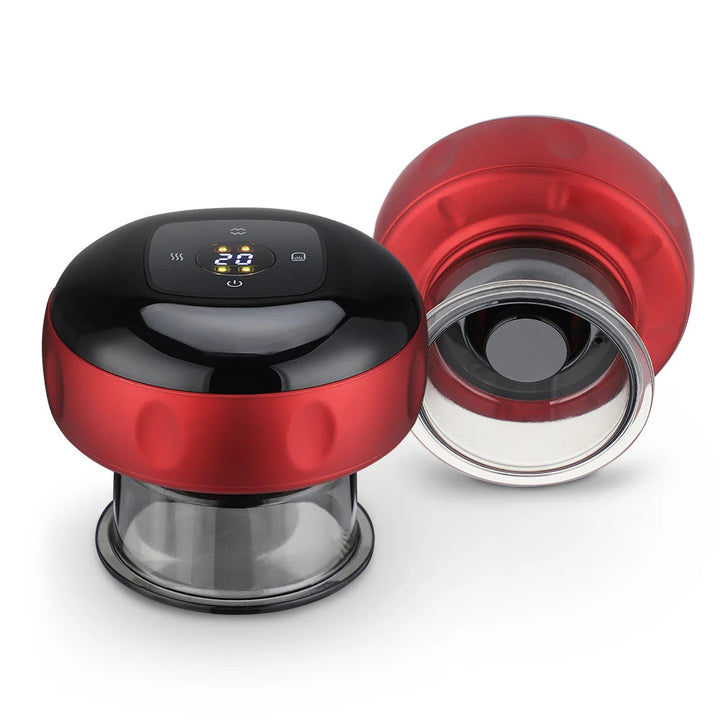 Smart Vacuum Suction Cup Cupping Therapy Massage Jars Anti-Cellulite Massager Body Cups Rechargeable Fat Burning Slimming Device BLYNTRA
