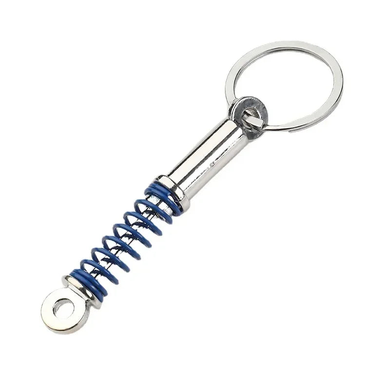 Creative Gear Head Keychain Speed Gearbox Keyring for Car Key Turbo Hub Brake Disc Pendant Shock Absorber Keys Holder Chain Ring BLYNTRA