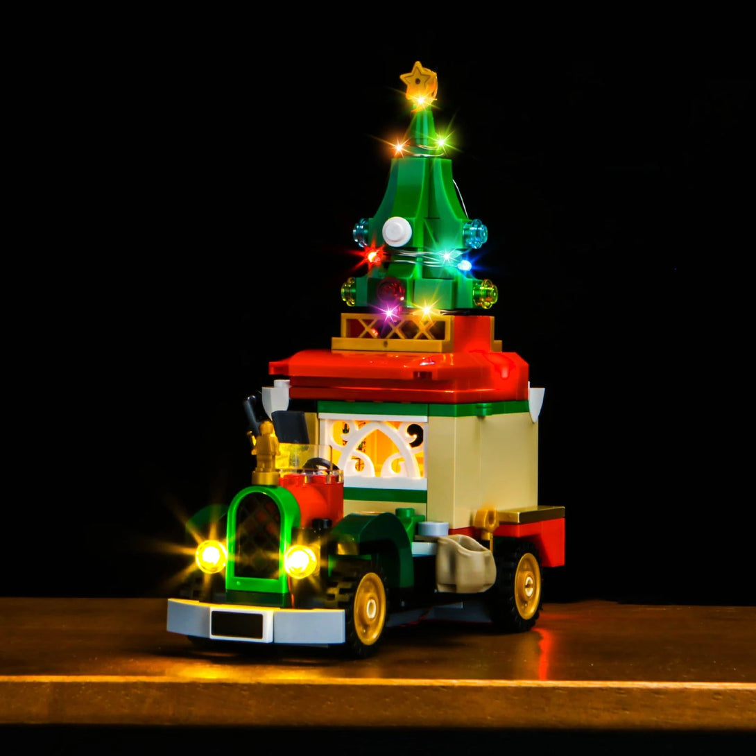 LED Light Kit 40746 for Santa’s Delivery Truck – BLYNTRA Brick Bling Store BLYNTRA