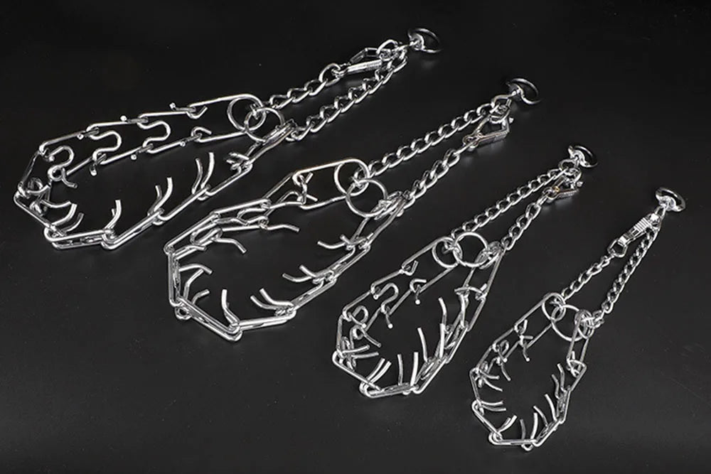 BLYNTRA Adjustable Pinch Collar with Safety Snap – No-Pull Training BLYNTRA