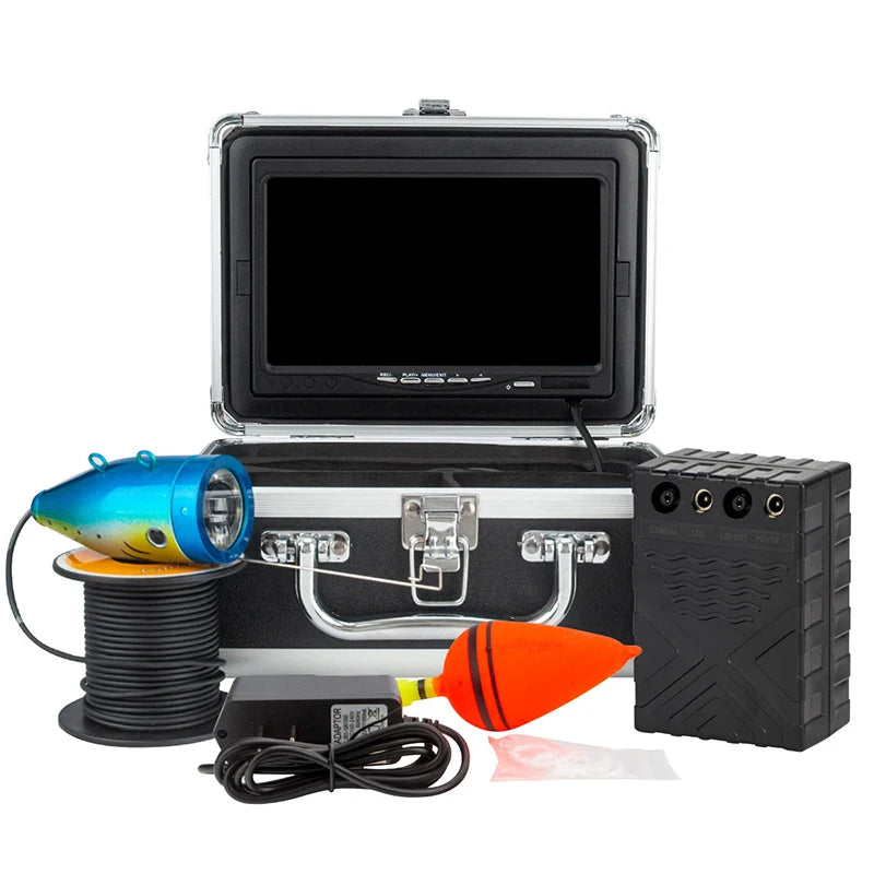 Underwater Fishing Camera With Digital Zoom 5 Inch Screen 5000mAh 15m/30m Infrared Winter Fisherman Camera For Fishing BLYNTRA