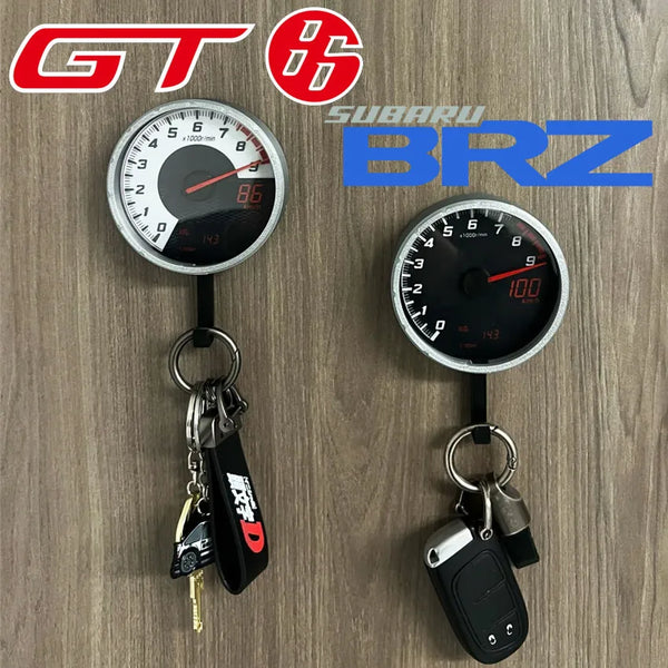 FRS FT86 SUBARU BRZ tachometer Key hook Keychain Key Holder Toyota GT86 Car pendant JDM Style Key Holder key ring Car accessorie BLYNTRA