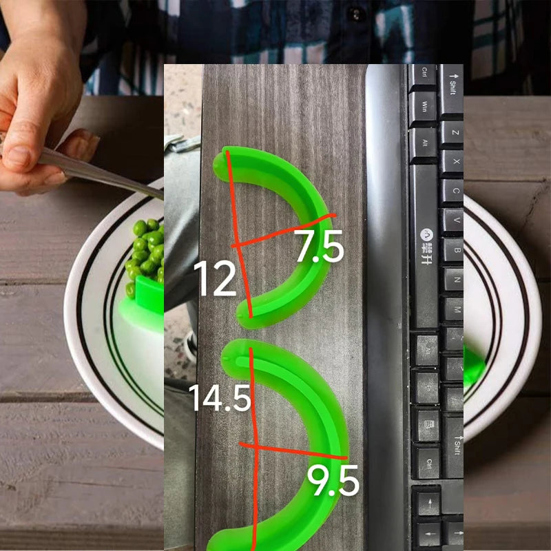 Silicone Plate Divider (2-Pack) – Healthy Food Separator BLYNTRA