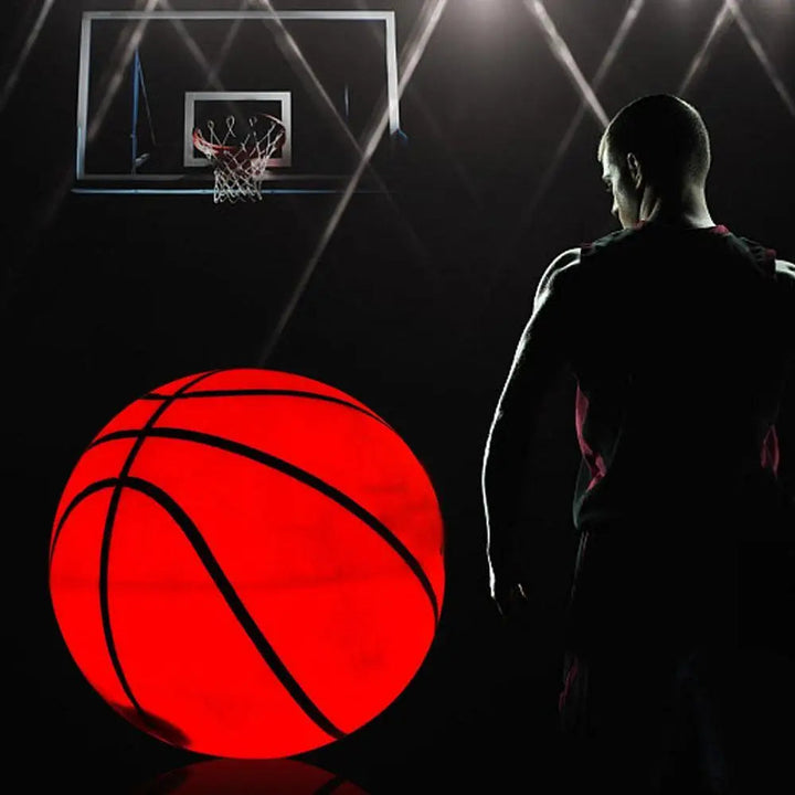 Wholesale Light Up Basketball High Brightness LED Growing Rubber Basketball Ball For Training Freestyle Performances BLYNTRA