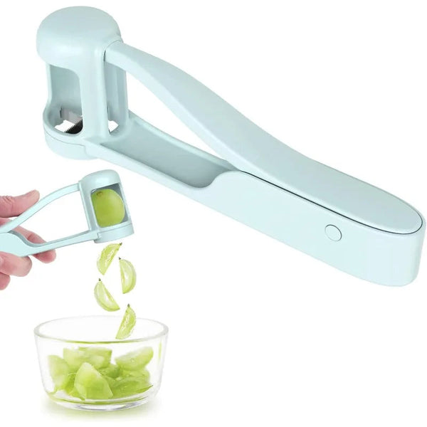 Tomato Slicer Cutter Grape Tools Cherry Fruit Salad Splitter Artifact For Toddlers Kitchen Accessories For Baby Fruit Cut Gadget BLYNTRA