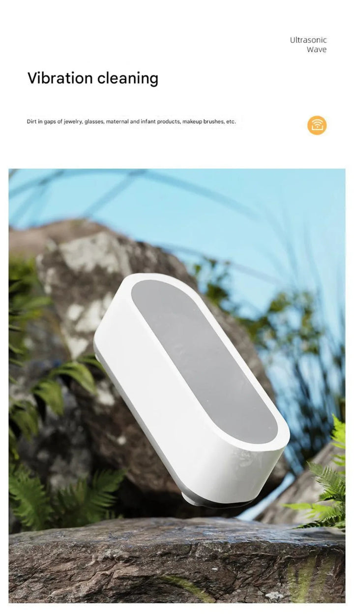 New Ultrasonic Eyeglass Cleaner Multifunctional Vibration Glasses Cleaning Machine USB Rechargeable Mini Washing Machine Jewelry SHOPPING HUB