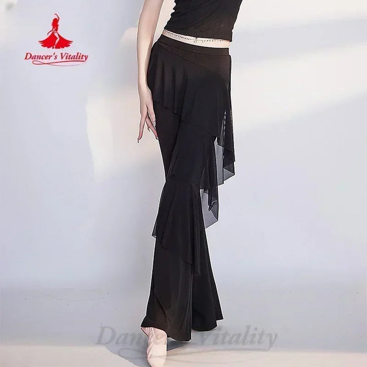 Belly Dance Practice Clothes Comfortable Slimming Flared Pants Adult Female Oriental Dancing Training Professional Clothing SHOPPING HUB