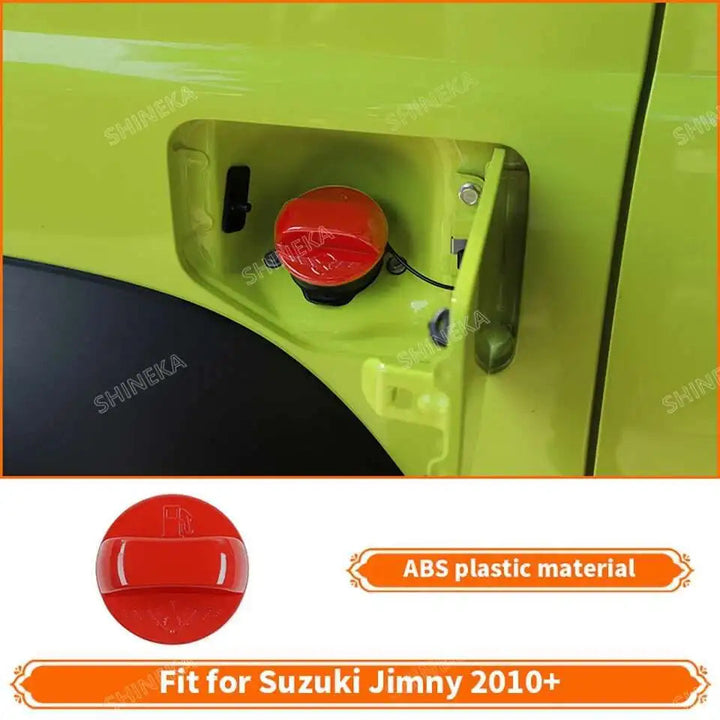 SHINEKA Car Red Interior & Exterior Decoration Cover fit for Suzuki Jimny 2007 2008 2009 2010 2011 2012 2013 2014 2015 2016 2017 BLYNTRA