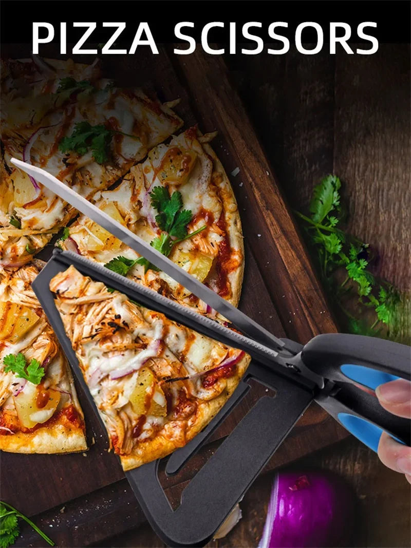 BLYNTRA Stainless Pizza Cutter Scissors – Serve Slices Effortlessly BLYNTRA